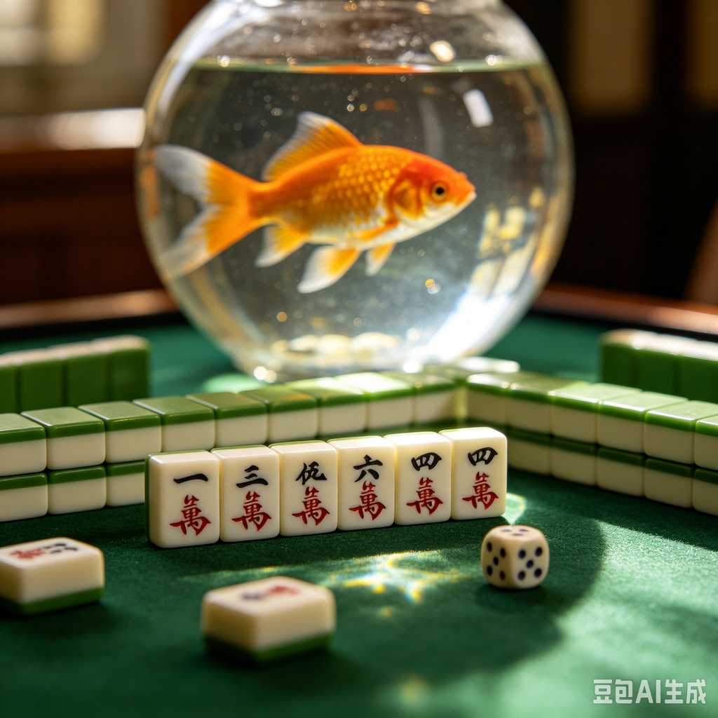 artistic mahjong tiles set