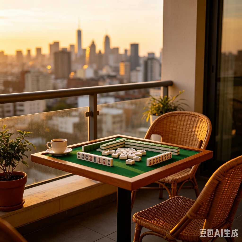 custom pattern art mahjong set