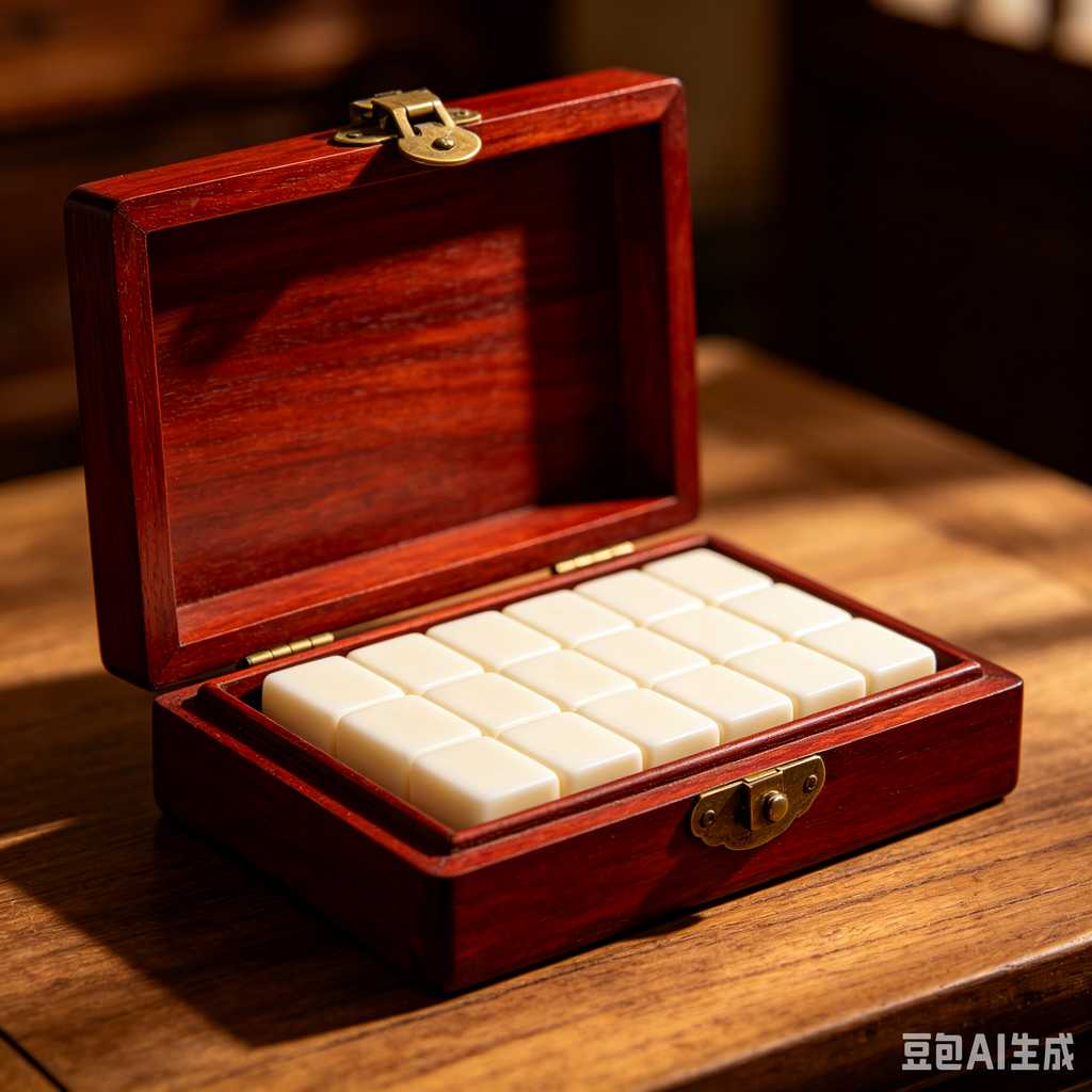 custom gift mahjong set bulk