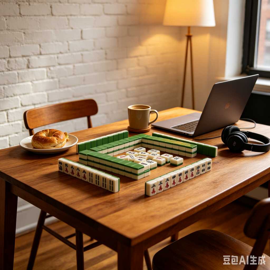 solid wood mahjong tiles