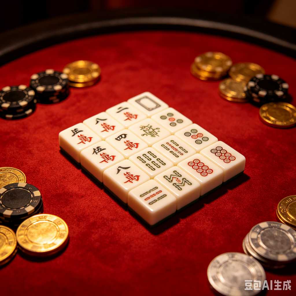 color box mahjong set packing